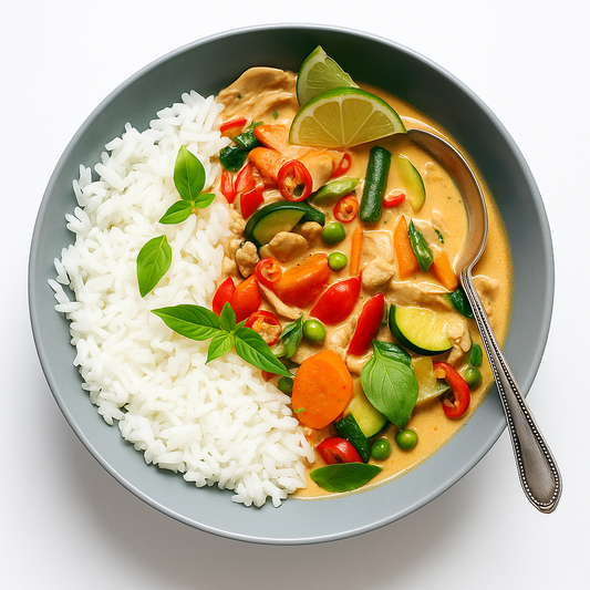 Menü 17 - Rotes Curry